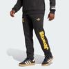 adidas Оригинальные облегающие спортивные брюки с манжетами Juventus VRCT с логотипом, мужские плавки, цвет черный, ярко-золотой JF2569