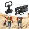Sling Swivel Mount Quick Detach Sling Attachment with Push Button Quick Release Sling Swivel Mount Adapter Easy To Use