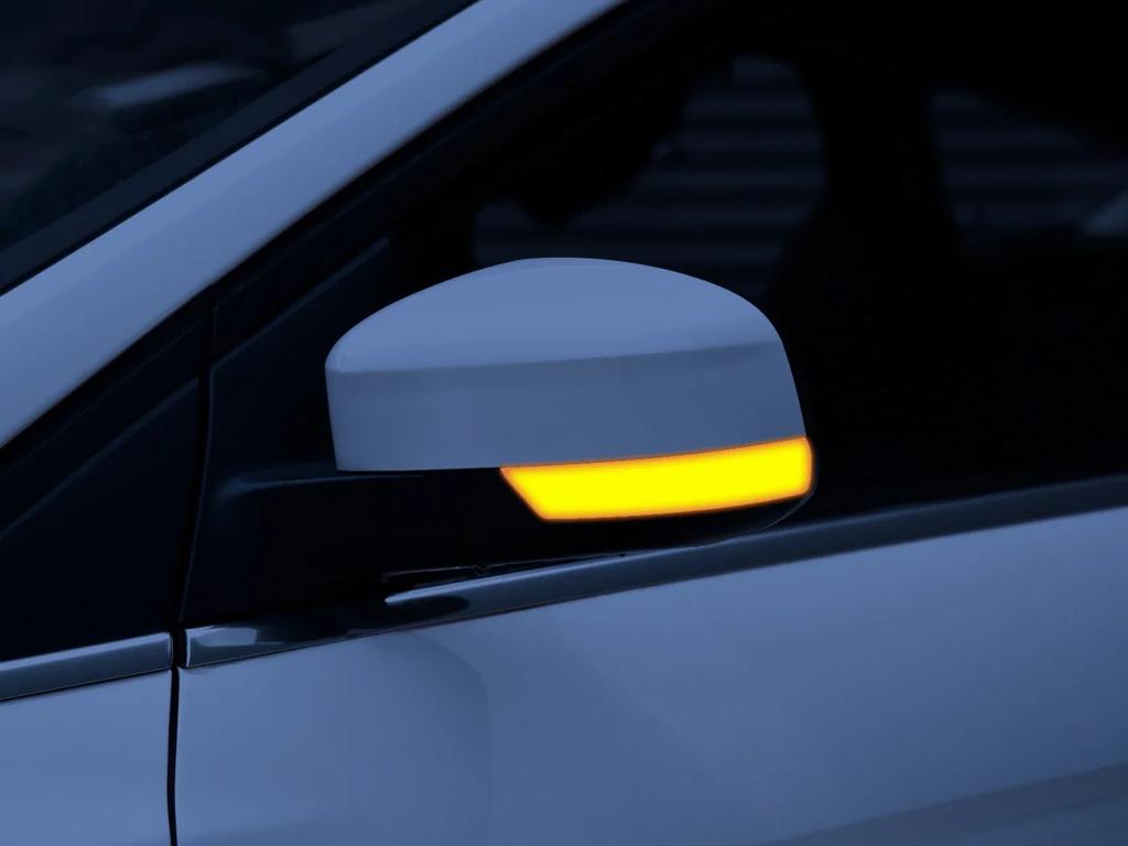 Dynamic Turn Signal Light LED Side Rearview Mirror Sequential Indicator Blinker Lamp For Ford Focus 2 3 Mk2 Mk3 Mondeo Mk4 EU