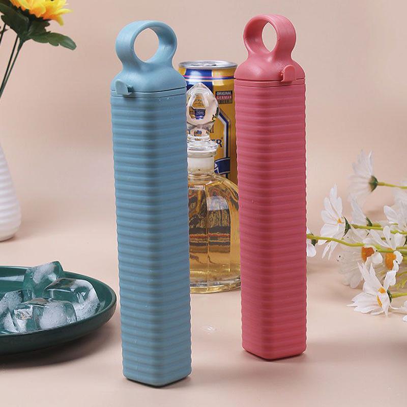 Бытовые формы для льда Прочные Пресс Форма для кубиков льда Быстрозамороженная Силиконовая форма Холодильник Многоразовая Кухня Бар Форма для кубиков льда