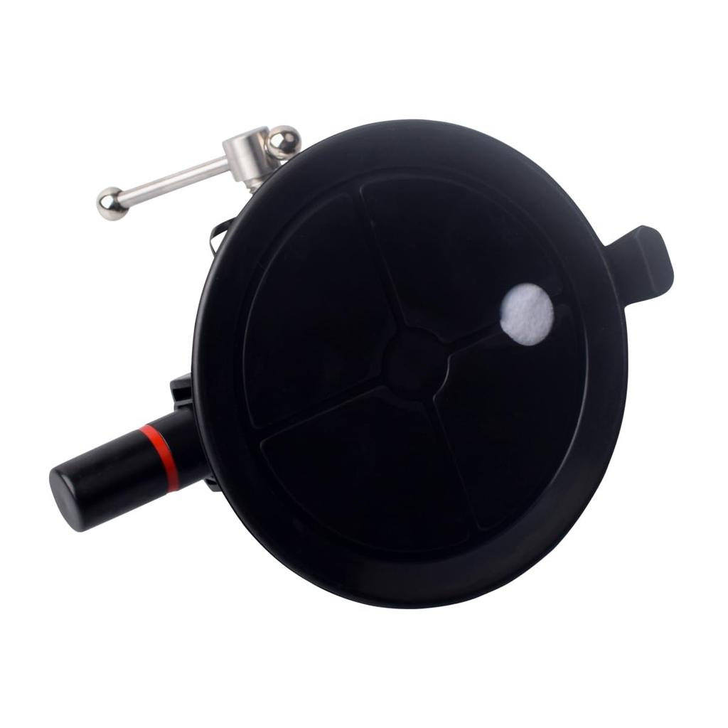 RCRBT Universal Suction Cup Vehicle Flagpole Aluminum for and Black Bracket, Alloy, UTV, ATV, RV, Yacht, Motorcycle,