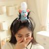 Ratatouille Plush Mouse Toy Headband Adorable Hair Accessory Stuffed Gift Doll