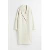 H M Midi Coat White 0948769008