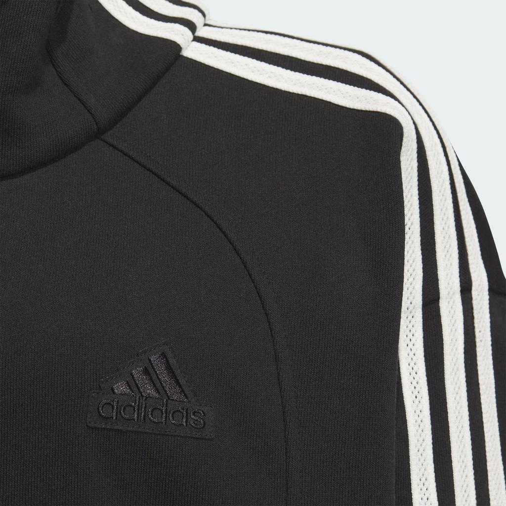adidas Куртка с 3 полосками женская черная JN0759