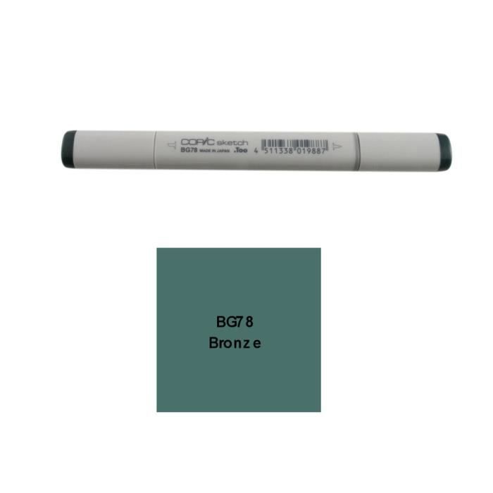 Copic Sketch Dual Tip Felt Tip Pen - BG78 Bronze