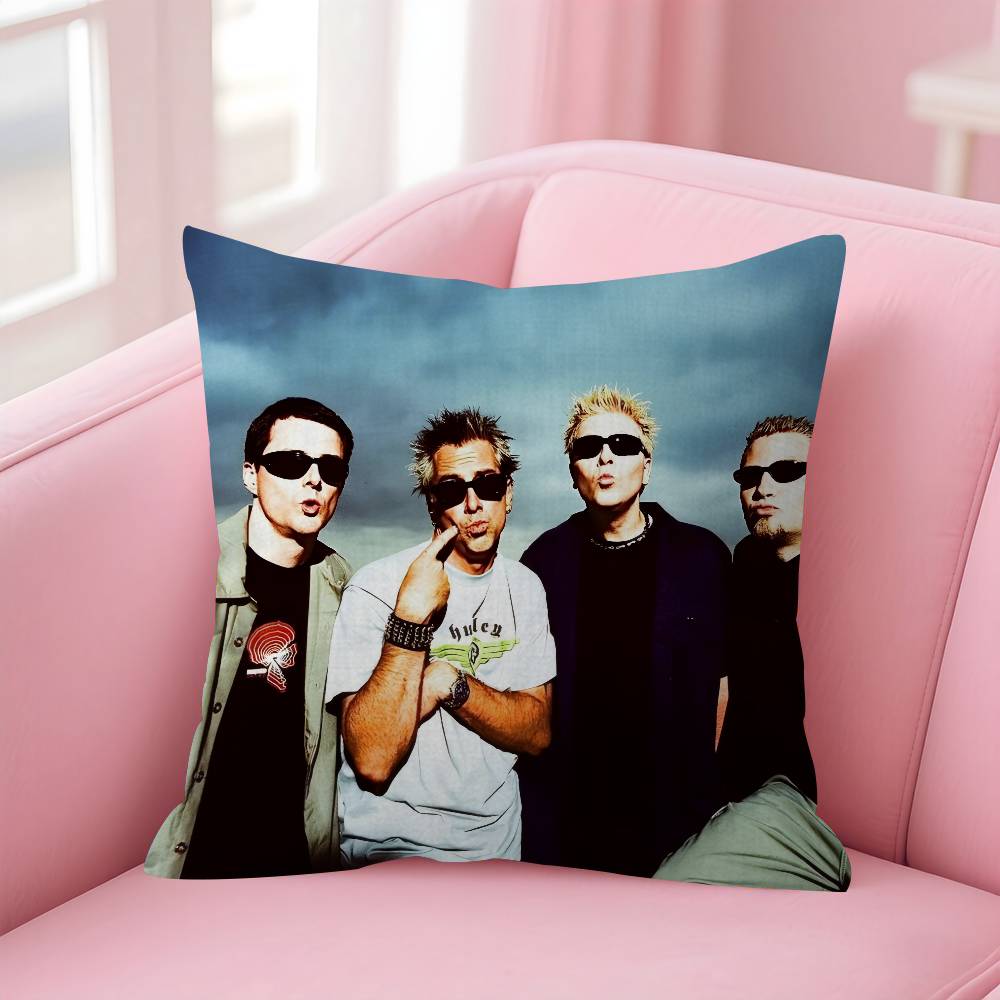 Personalized Pillow Dust Cover Bedroom Kids Party Decoration Pillowcase Birthday Children Gift The OOffspring Band