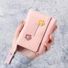 "Trendy Women's Slim Trifold Wallet - Girly Mini Card Holder"