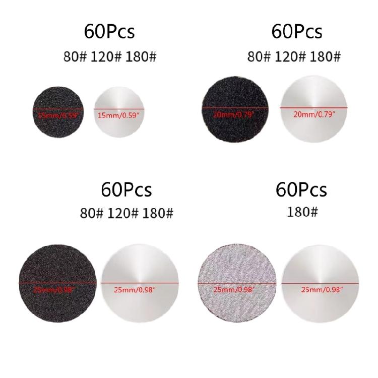 Сменные шлифовальные диски Шлифовальные накладки Диск для шлифовки ногтей Портативный инструмент для педикюра