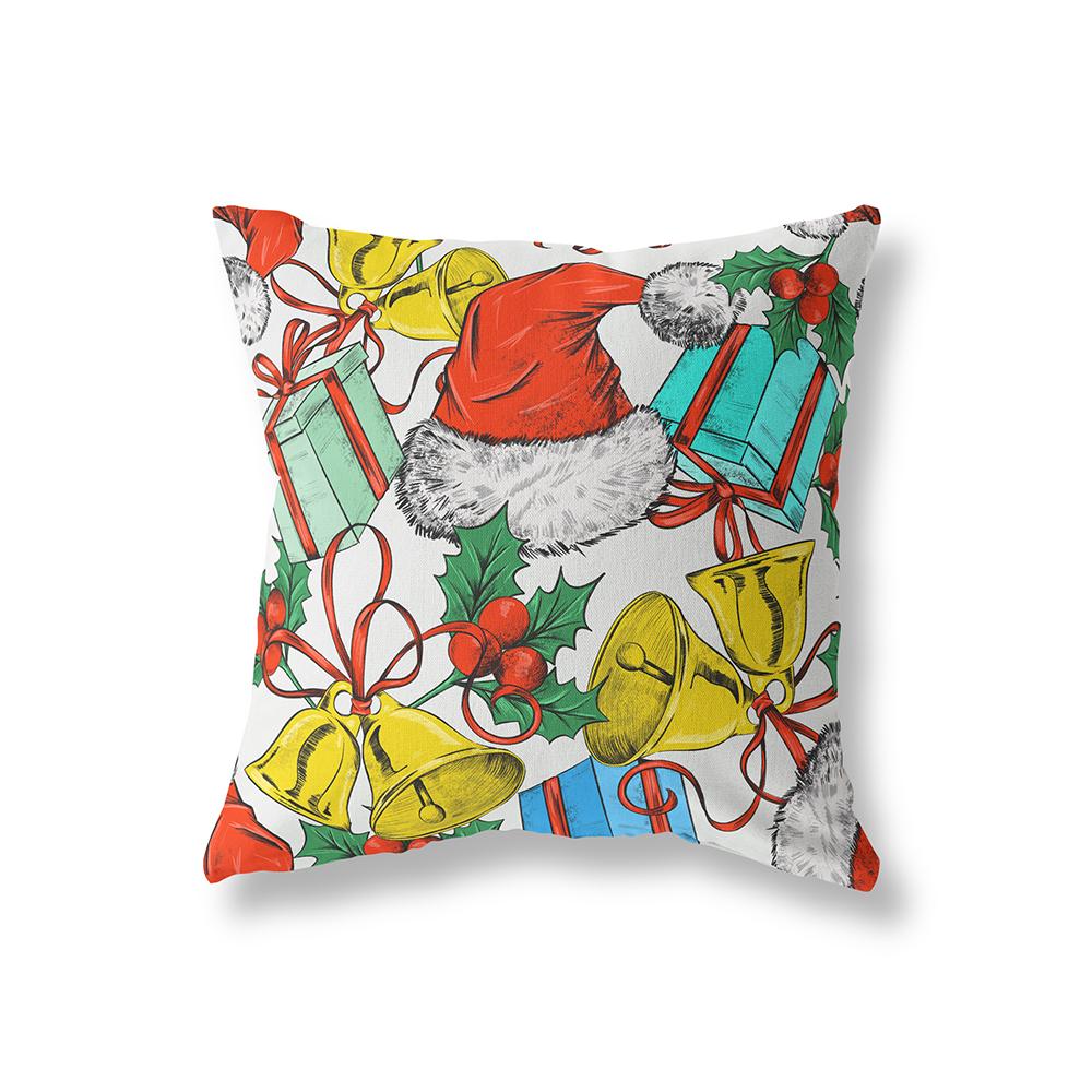 Рождественская тема с принтом, полиэстеровый чехол для подушки, украшение для дома, гостиной, дивана, квадратная подушка, наволочка