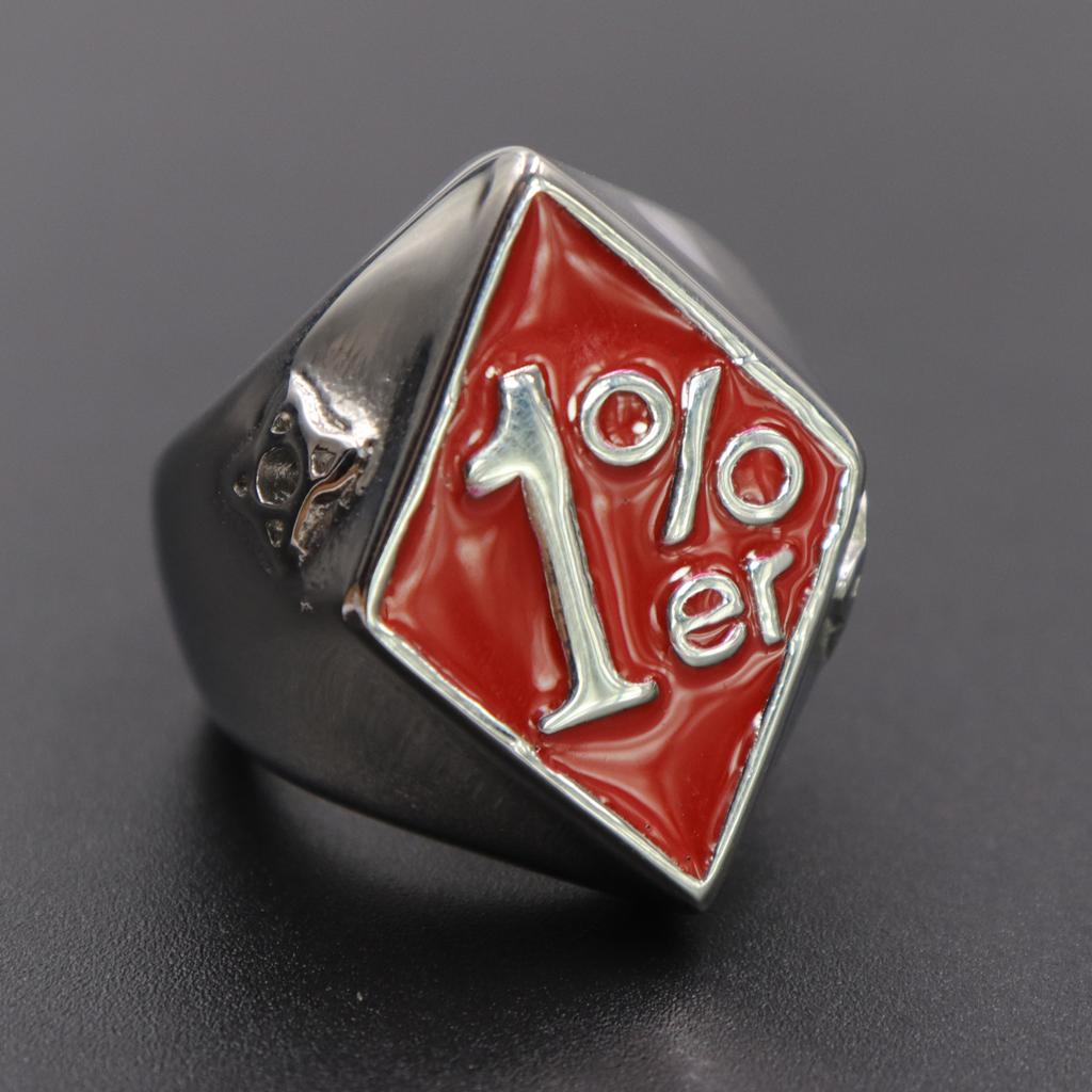 S925 Silver Ring Totem Ring Darts Men's Ring Street Popular Number 1% Ring