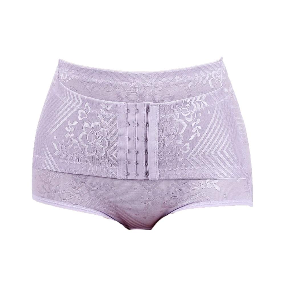 Кружевной Цветочный Послеродовой Формирователь Фигуры Застежка Бесшовное Нижнее Белье Линжери Трусики с Эффектом Подтяжки Ягодиц Женские