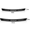 SVLHP1 Car Carbon Fiber Rear Bumper Trunk Protection Stickers for Volkswagen VW GOLF MK6 Polo id6 Tiguan CC PASSAT GTI R Line Scirocco