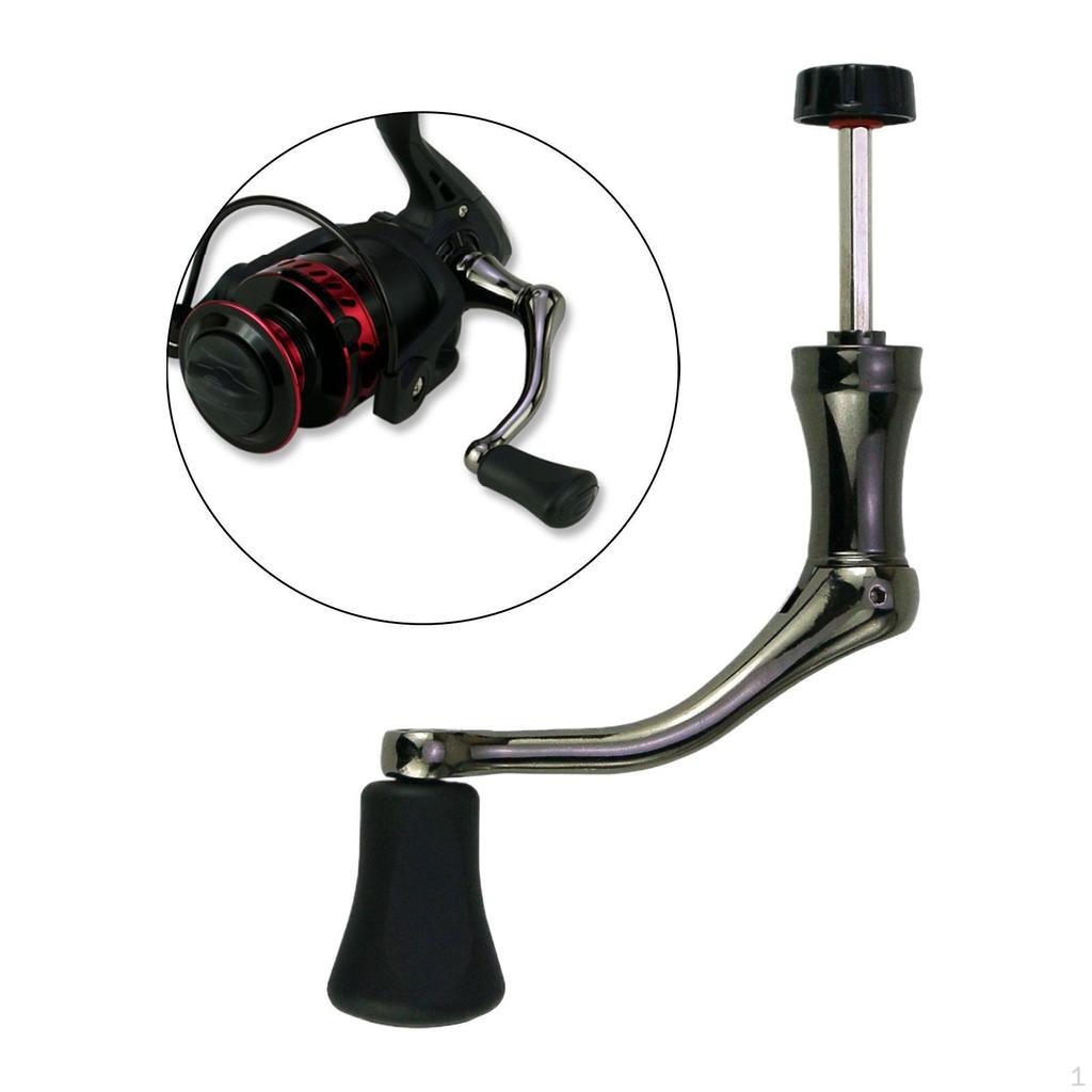 Рыболовная катушка с ручкой-качалкой, практичное портативное элегантное прочное колесо