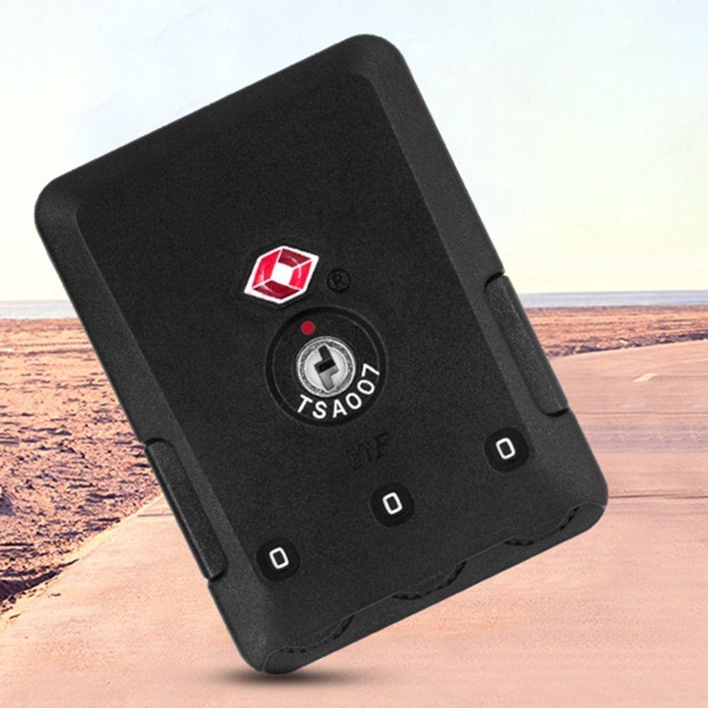 TSA 3-значный кодовый замок Инструмент безопасности Шкафчик Шкафчик Аксессуары для багажа