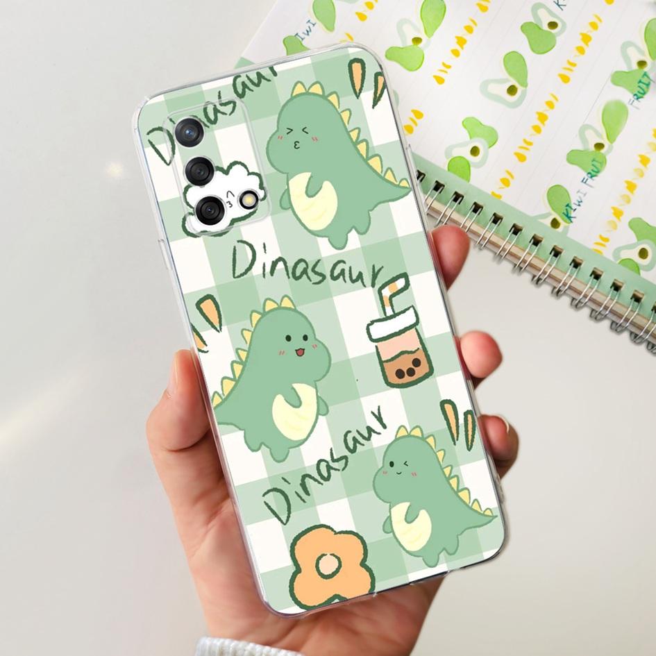 For Oppo Reno 6 Lite Case CPH2365 Reno6 Lite Cover Fashion Butterfly Flower Soft Silicone Funda on OPPO A74 A95 4G CHP2219 Cases