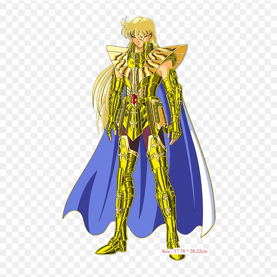 Shaka De Virgem Shaka Pegasus Seiya Iron On Patches For Clothing Applique Stickers On Clothes Heat-Sensitive Custom Patch