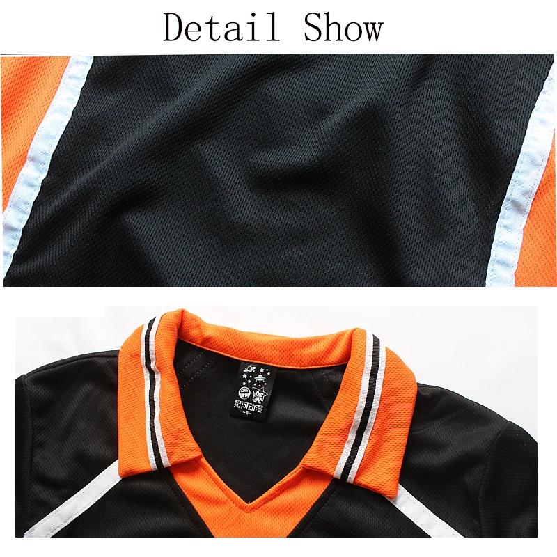 Хайкю!! Костюм для косплея Haikyuu Костюм Волейбольного клуба старшей школы Карасуно Хината Шоё Кагеяма Тобио Спортивная форма Джерси
