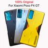 Для Xiaomi Poco F4 GT Стеклянная крышка батарейного отсека задняя дверь Корпус Mi F4GT 21121210G Замена задней крышки батарейного отсека