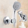 Mount Suction Cup Toilet Shower Head Bracket Shower Handset Shower Head Holder Bathroom Accessory