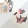 Изысканный двойной зажим-коготь в виде бабочки для женщин Современный инструмент для укладки волос Дополняет различные прически
