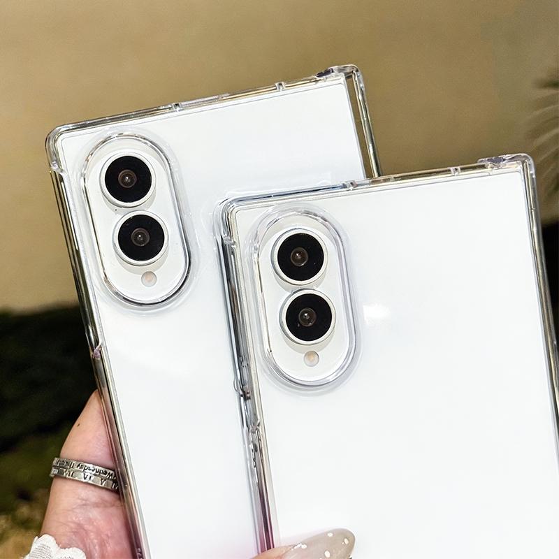 Тыквенный Фонарь Призрак Хэллоуин Чехол Для Samsung Z Fold 8 Ultra 7 6 5 4 Z Fold8 Fold7 Fold6 Fold5 Шарнирный Прозрачный ПК Тонкий Жесткий Складной Чехол Для Телефона