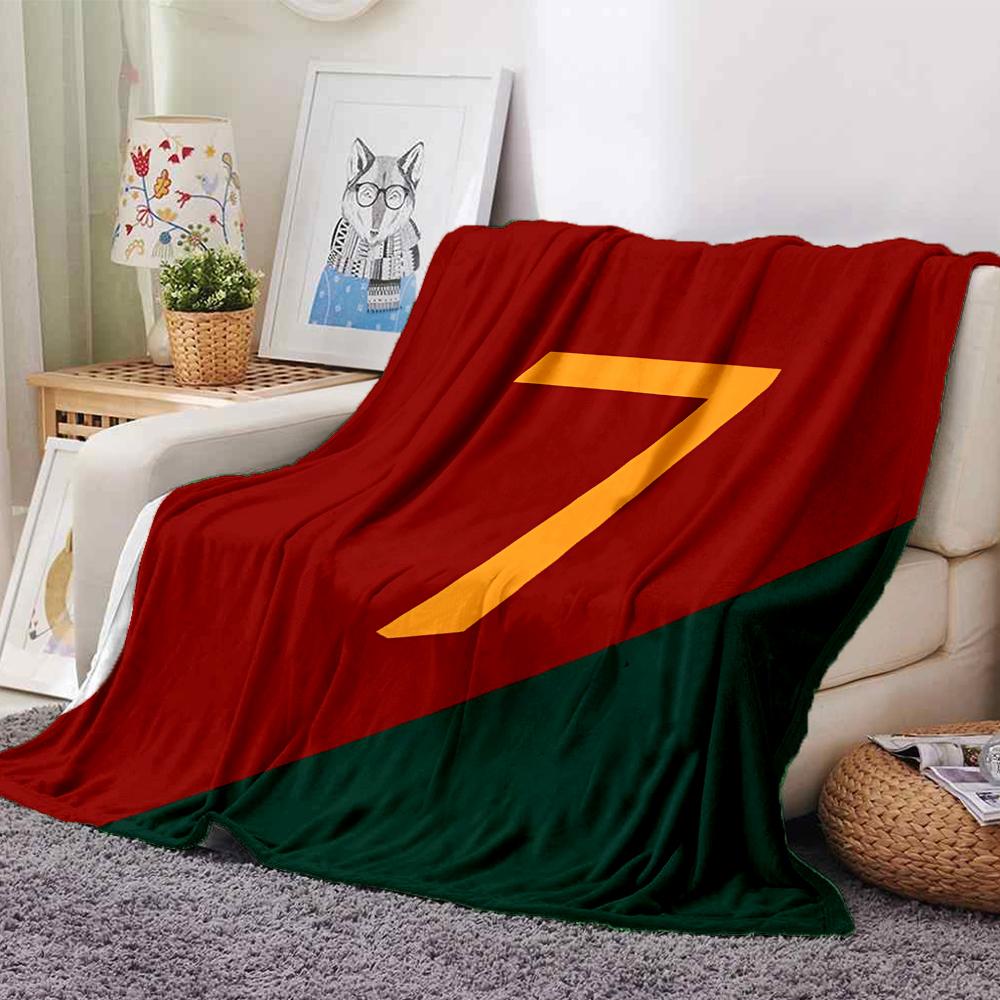 7 Theme Printed Blanket - Perfect for Couch, Bed, Travel & Outdoor Use | Machine Washable, Cozy & Durable.