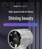 S5 Diamond Handheld Fan: 199-Speed Digital Display, High-Speed, Portable, Shining Design for Outdoor Use