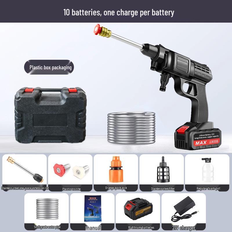 Литиевая аккумуляторная мойка высокого давления