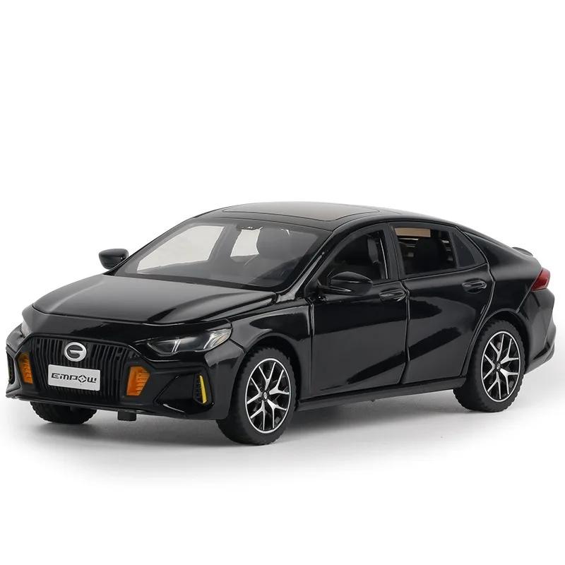 Simulation 1:24 Scale Trumpchi EMPOW Alloy Car Sound and light Collection Kids Toy Birthday Gift Diecast Toy Vehicles Home Decor