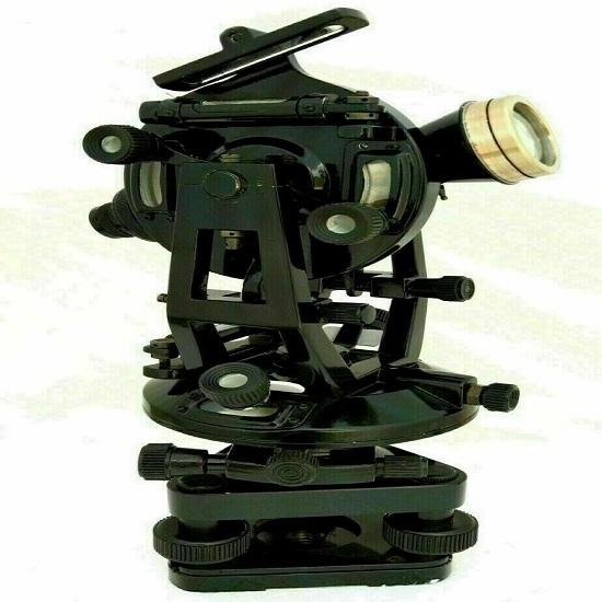 Латунные теодолитные деревянные ящики Transit Alidade Surveying Instruments