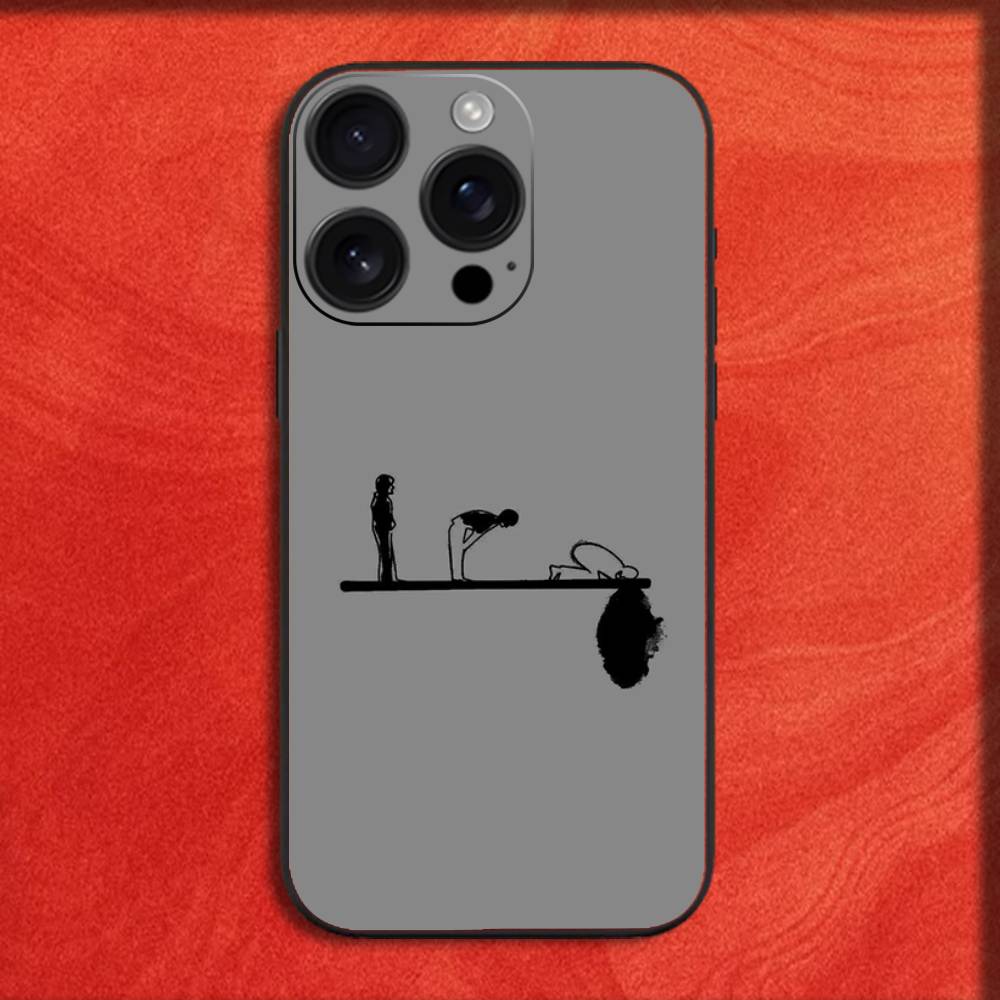 Чехол для телефона Коран Сабр Ислам Терпение Для iPhone 16,15,14,13,12,11,Pro,XS,Max,XR,Plus,E,Mini Черный Ударопрочный Чехол