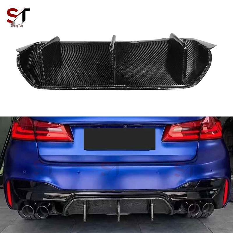 Задний диффузор и накладка на бампер BMW M5 F90 из углеродного волокна