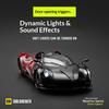 1/24 Scale Pagani Huayra Roadster Car Model with Display Base Adult Collectible Toy Car Boy Birthday Gift