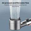 Multi-Functional One-Button Adjustment High Pressure Massage Shower Head Hose