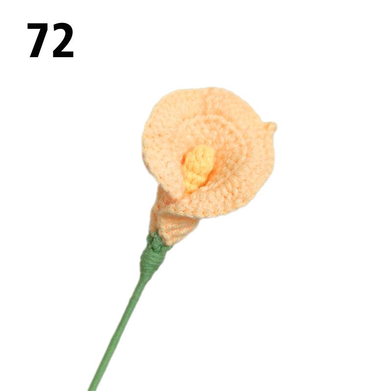 Подарок на День Учителя Подсолнух Вязаный Цветок Вязаный Цветок Ручной Работы Букет Домашний