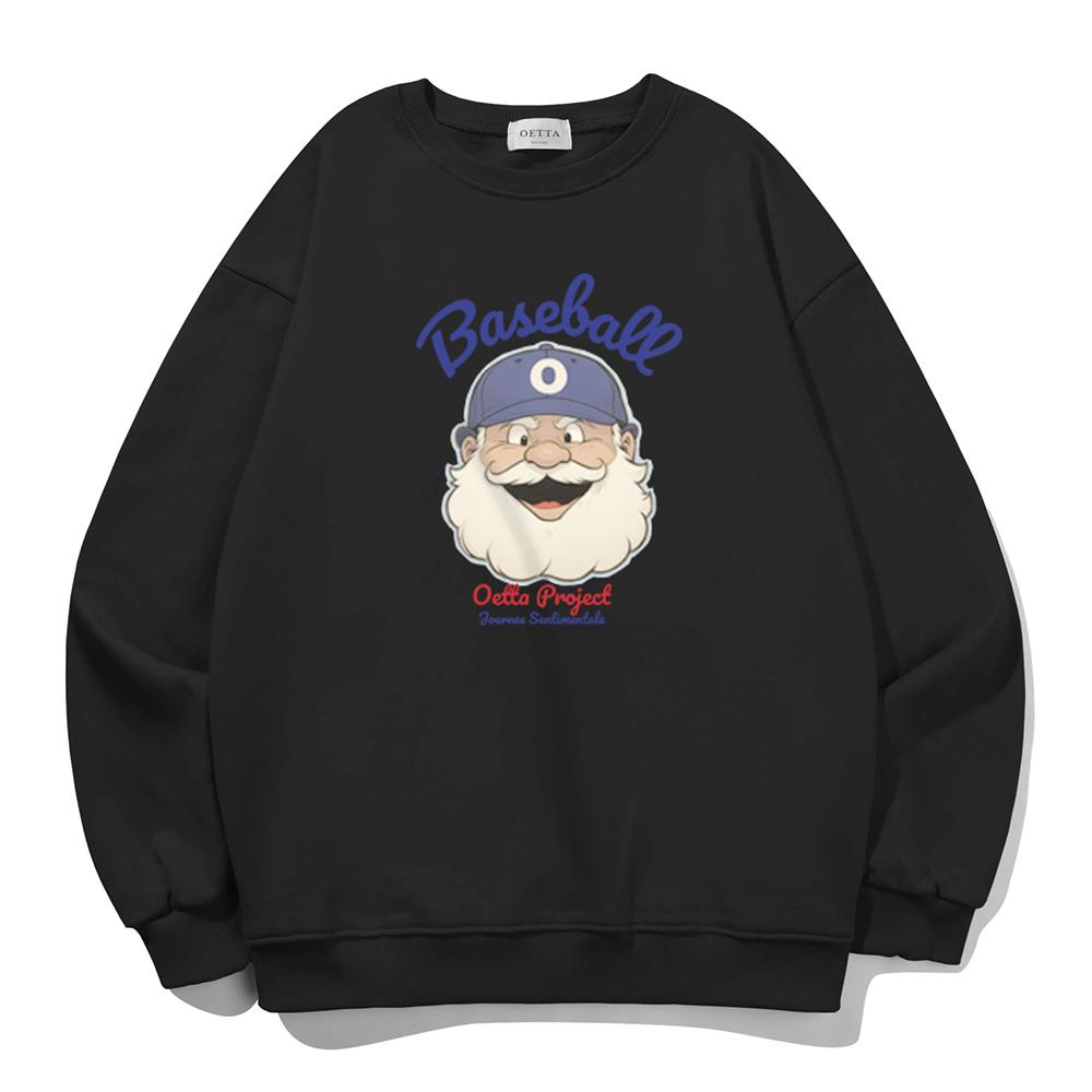 YDA Baseball Sweatshirt Black
