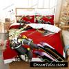 BlazBlue Bedding Set Single Twin Full Queen King Size Bed Set Adult Kid Bedroom Duvet Cover Sets 3D Print Game Bed Sheet Set741