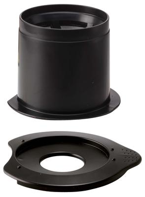 HARIO Cafe Old Dripper Single Person Paperless Coffee Dripper Black CFOD-1B