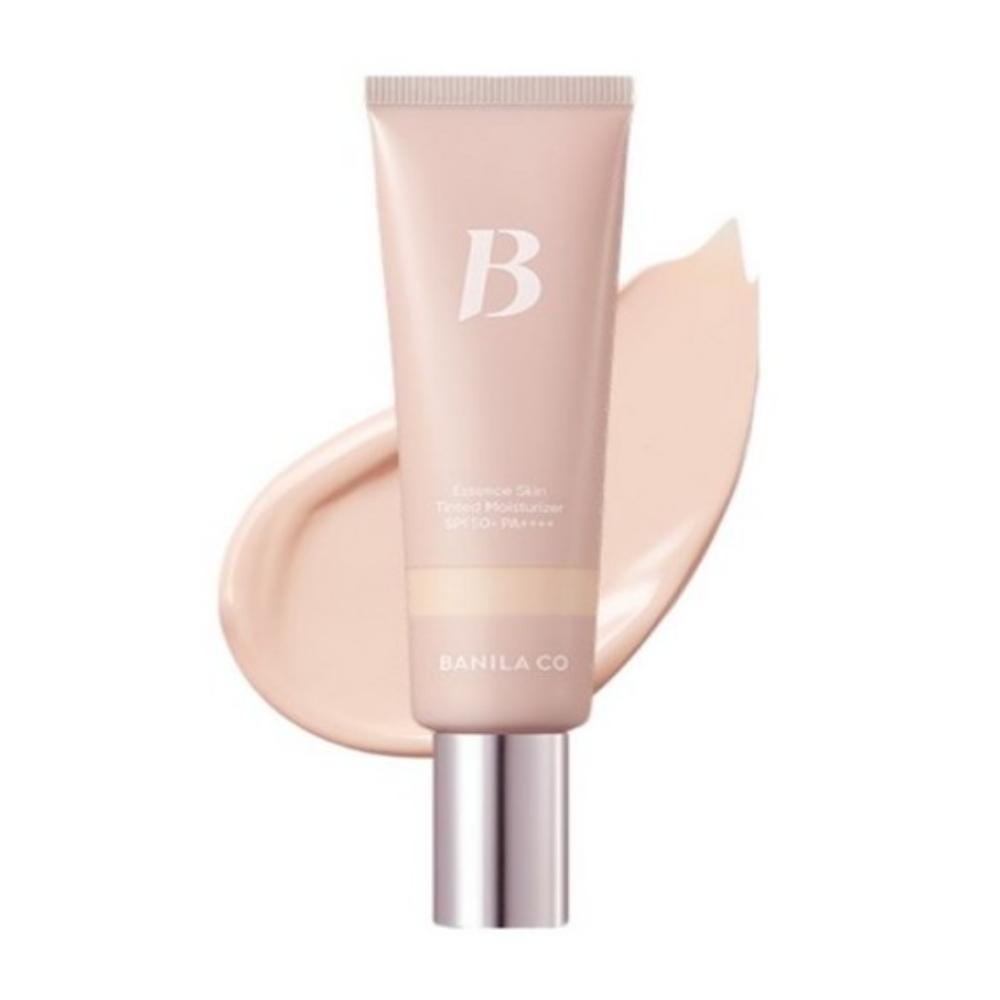 BANILA CO Essence Skin Tone-Up BB Tinted Moisturizer Cream SPF50+ PA++++ – Brightening Hydrating Base Makeup