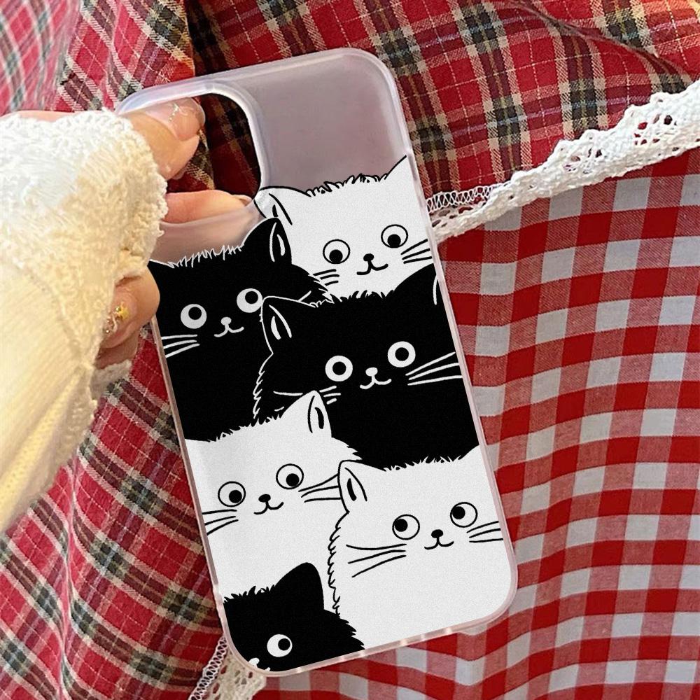 Чехлы для мобильных телефонов iPhone 11 13 15 Pro Max 12 14 Pro Max Чехол для iPhone 16 15 Plus 13 Pro 12 Матовая текстура с рисунком в виде мультяшных цветов