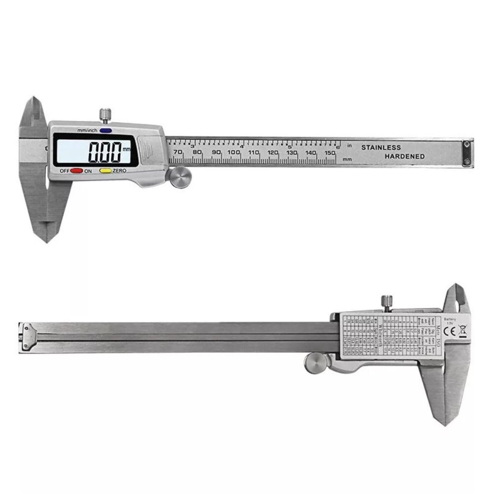 Depth Measuring Tool Vernier Calipers Stainless Steel Micrometer Ruler High Quality Metal Caliper