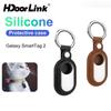 HdoorLink For Samsung Galaxy Smart Tag2 Protector Cover Shockproof Anti-scratch Dustproof PU Leather Protective Case Shell Accessorie