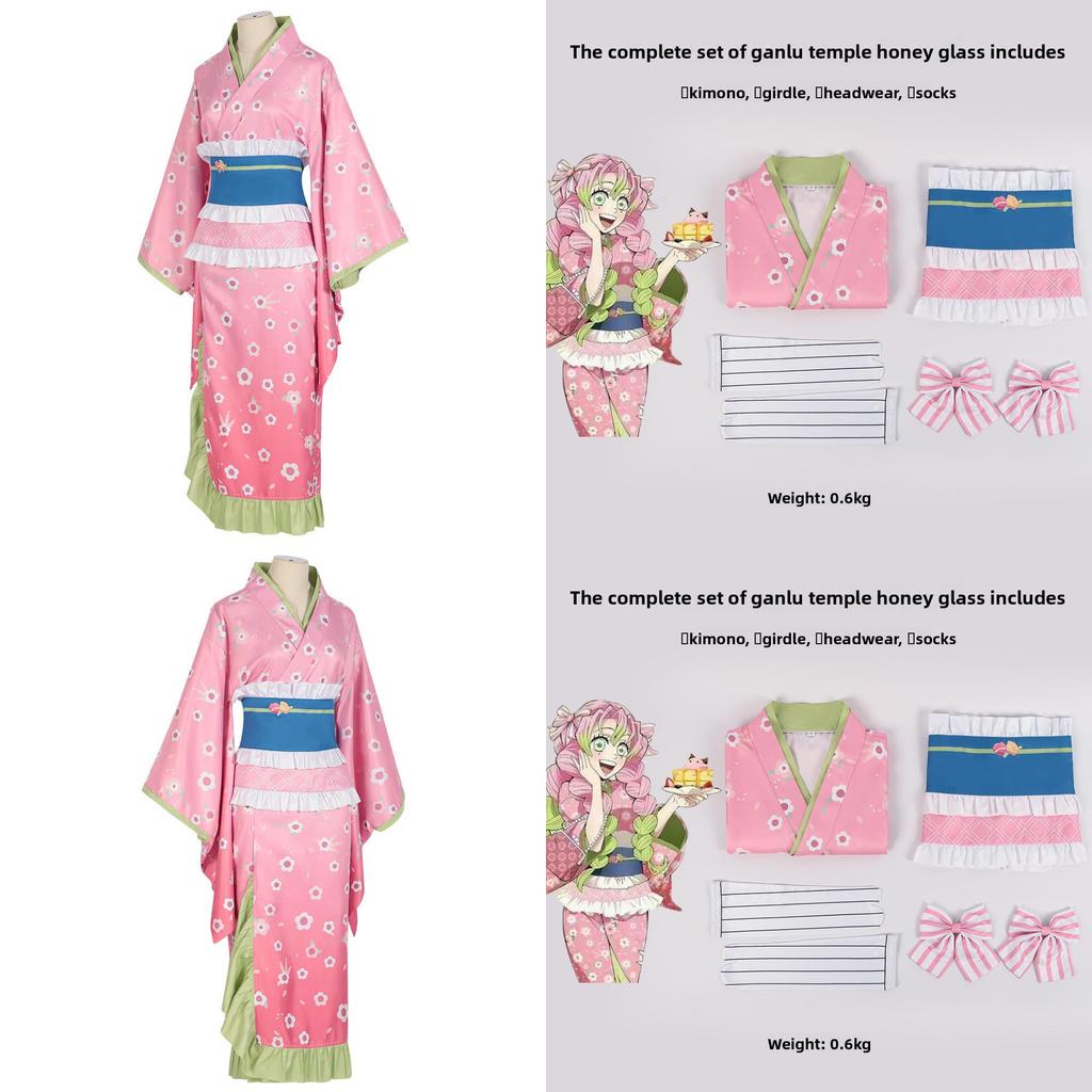 Косплей-костюм Канроджи Мицури из удобной полиэстеровой ткани для аниме-мероприятий и собраний