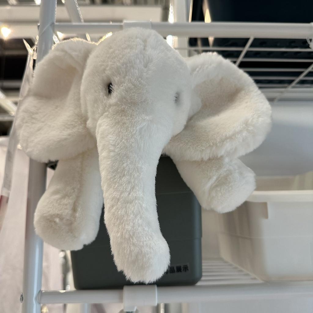 Cute Little Elephant Plush Toy Sleeping On The Child's Bed Soothing Elephant Doll Cloth Doll Pillow Birthday Gift