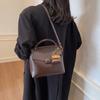 Retro Handbag High-end Small Square Bag Women's 2025 Autumn and Winter New Casual Messenger Bag Simple Shoulder Bag