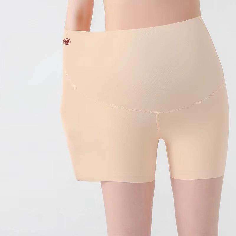 Шорты для беременных женщин, бесшовные леггинсы из трех частей с акульей кожей, летние тонкие антибликовые леггинсы для йоги