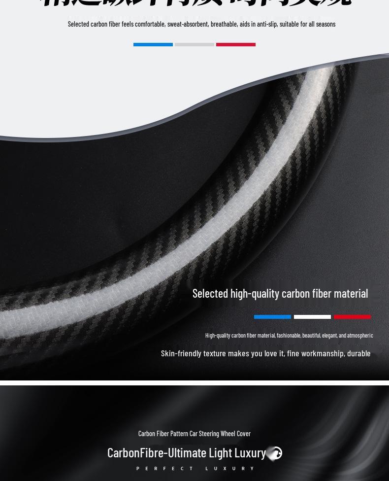 Cartoon Steering Wheel Cover for Buick Regal, Excelle, LaCrosse, Verano, Encore, Envision