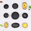 Leeseph 12-Pack Tart Mold Cupcake Cake Muffin Form Tin Pan Инструмент для выпечки Углеродистая сталь