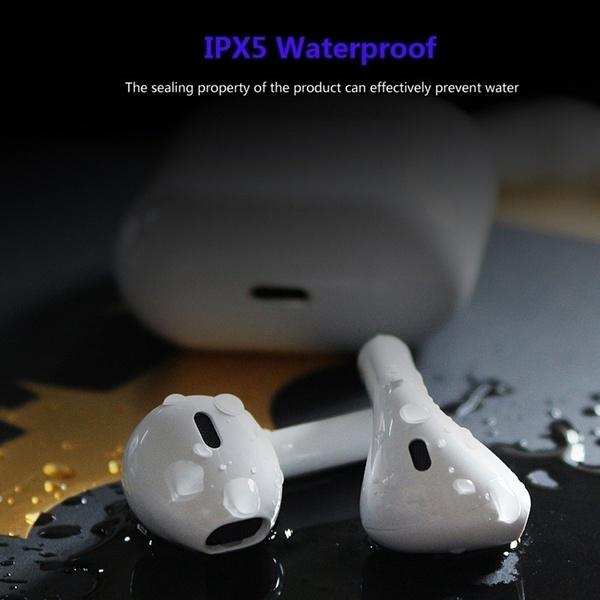 I12 TWS Wireless Bluetooth 5.0 Smart Touch Earbuds Стерео спортивные наушники с зарядным устройством