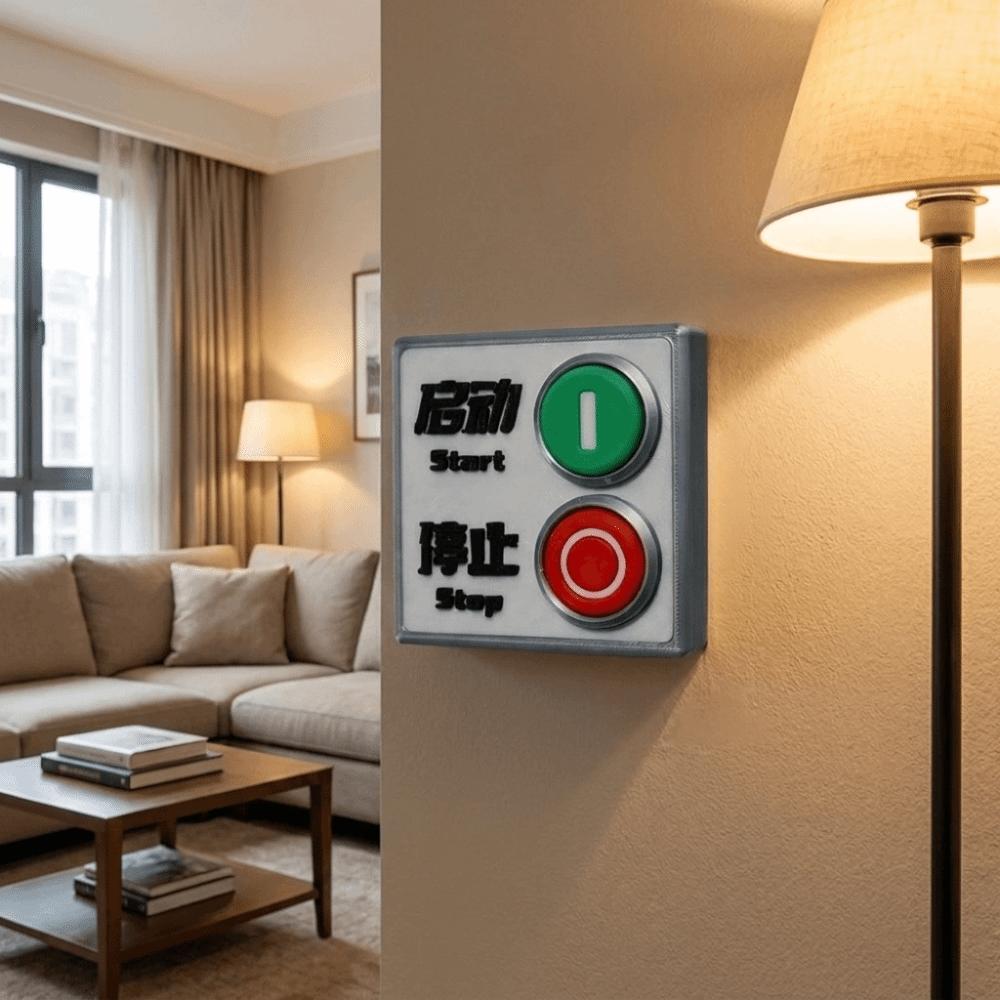 Waterproof Light Switch Guard Covers Funny Console-shaped Switch Cover Game Room